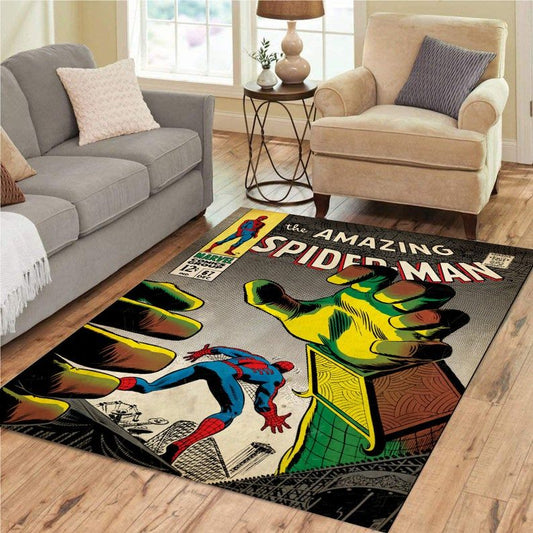 The Amazing Spider Man Gaming Round Carpet Area Rug