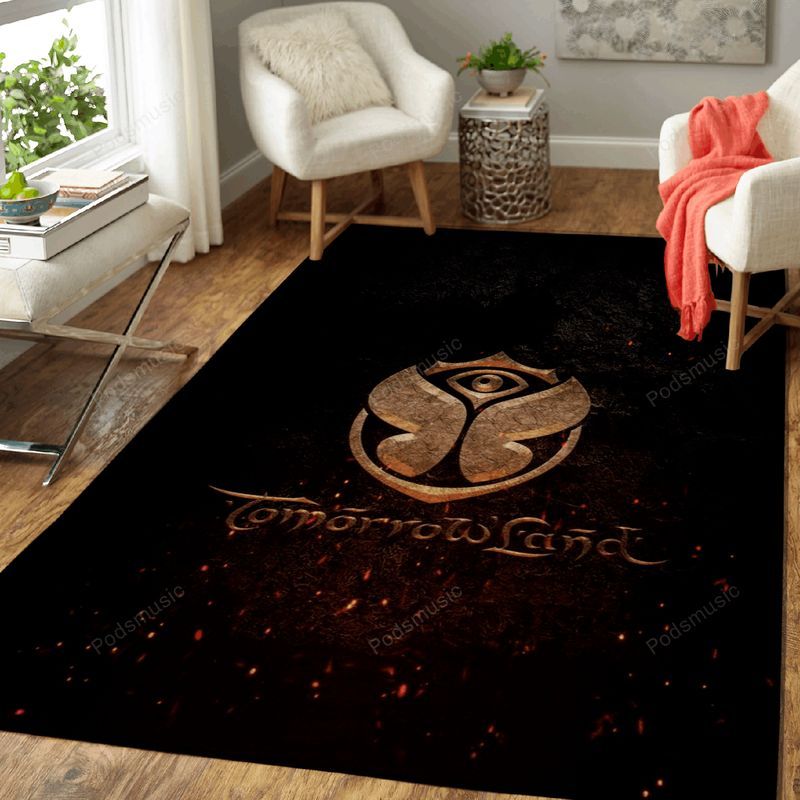 Tomorrowland Music Symbol Art II Carpet Area Rug