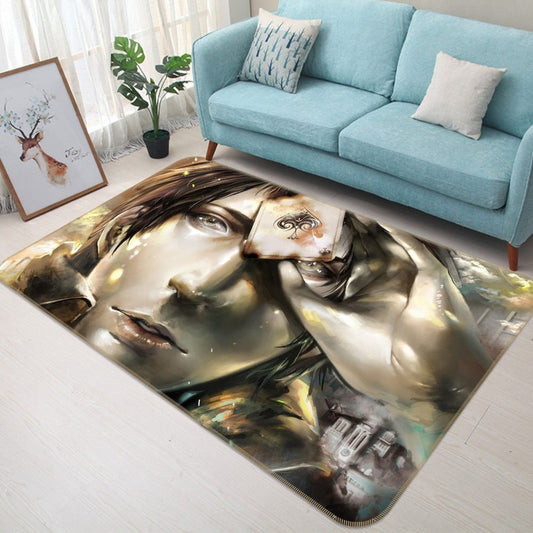 Attack On Titan Anime 9 Carpet Area Rug