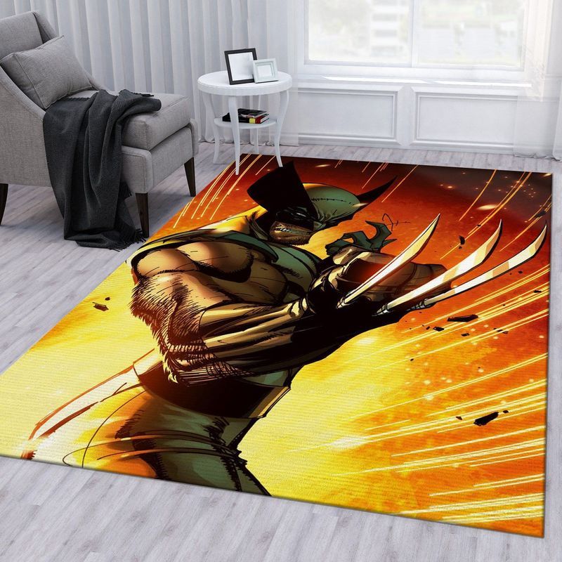 Wolverine Marvel Carpet Area Rug
