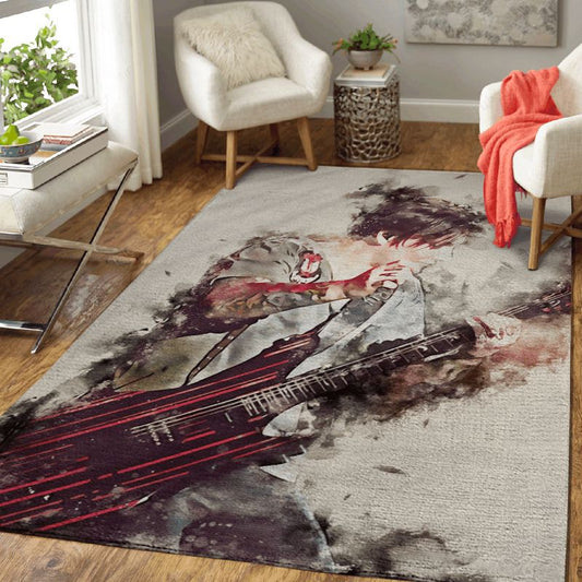 Synyster Gates Guitar 3 Carpet Area Rug