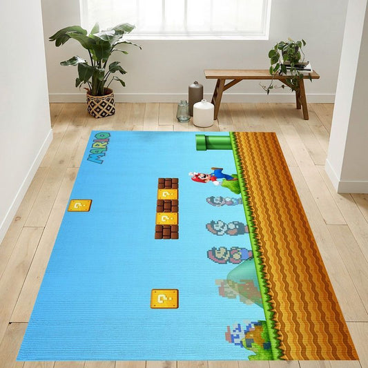 Super Mario 40 Carpet Area Rug