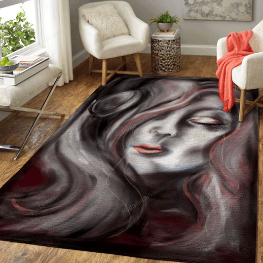 The Music Gets Met Punks N Pixies Art Carpet Area Rug