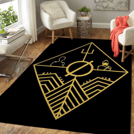 Trench Concept Art Top Music Art Carpet Area Rug