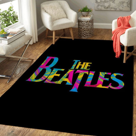 Beatles Band English Rock Band The Legend 1960 Carpet Area Rug