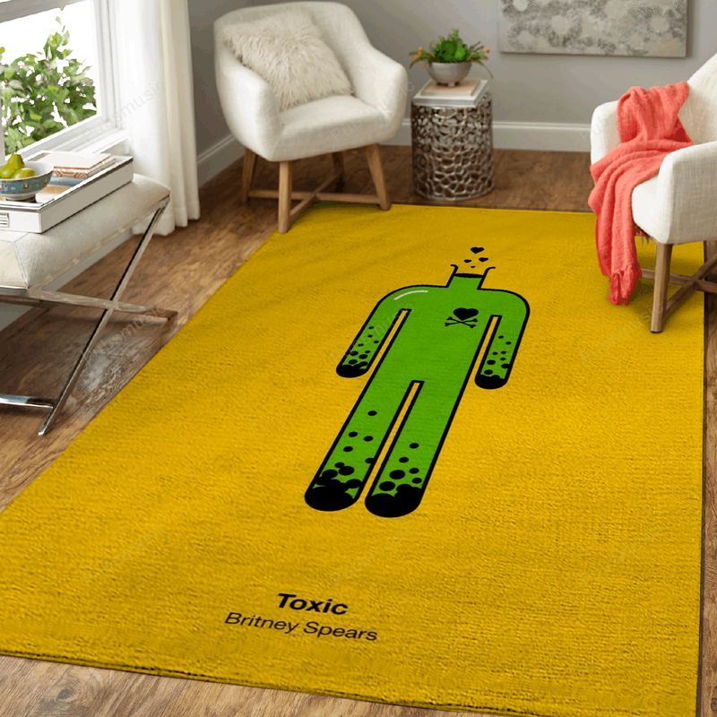 Toxic Alt Version Music Art Carpet Area Rug
