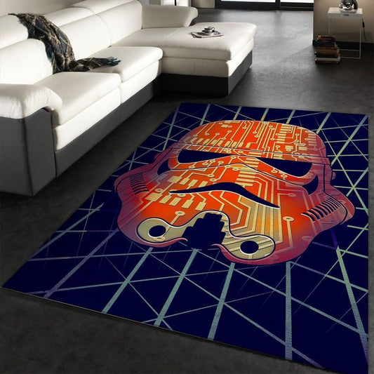 Chipped Star War Carpet Area Rug