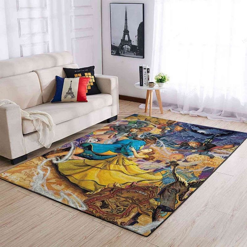 Beauty And The Beast Disney 5 Carpet Area Rug