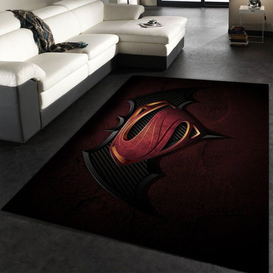 Batman And Superman 2 Carpet Area Rug