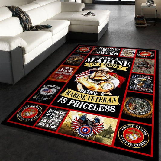 Us Marine Corps Carpet Area Rug