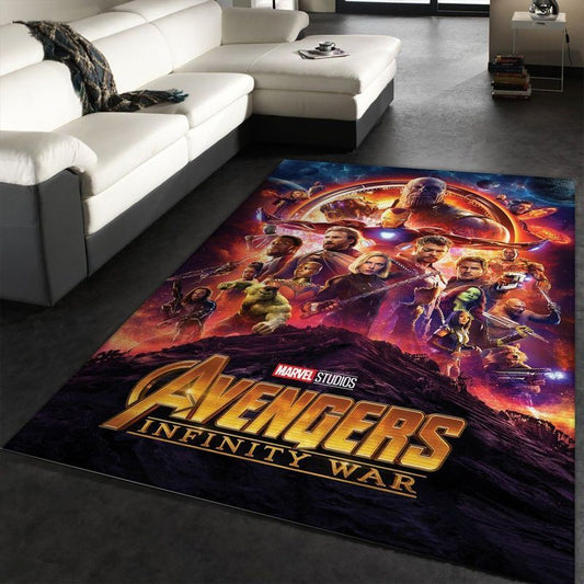 Avengers Infinity War Movie Carpet Area Rug