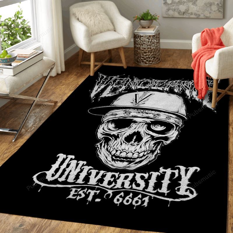 Vengeance University Music Art Carpet Area Rug