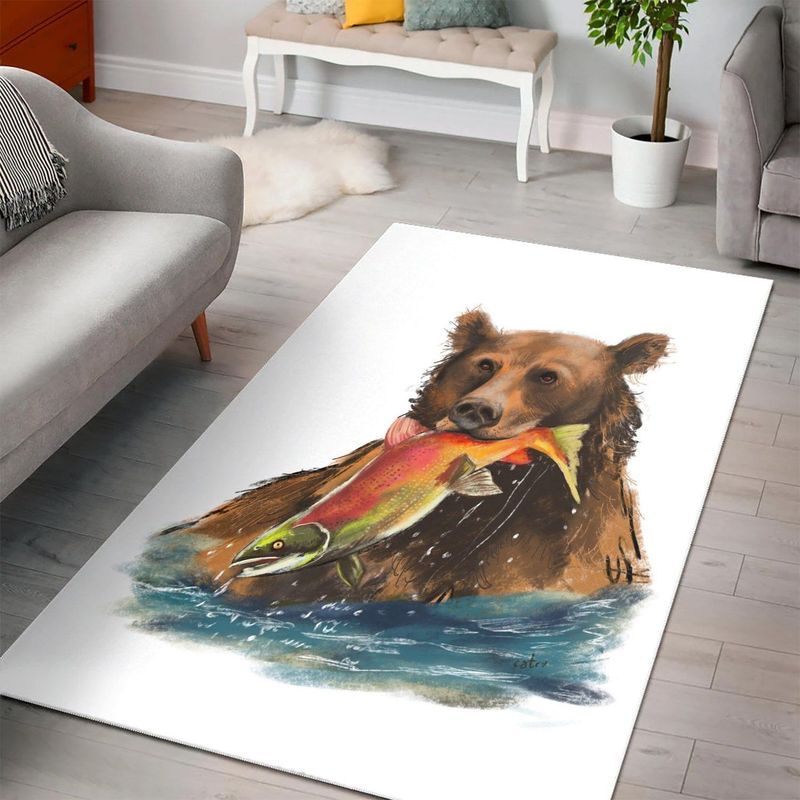 Brown Bear Carpet Area Rug