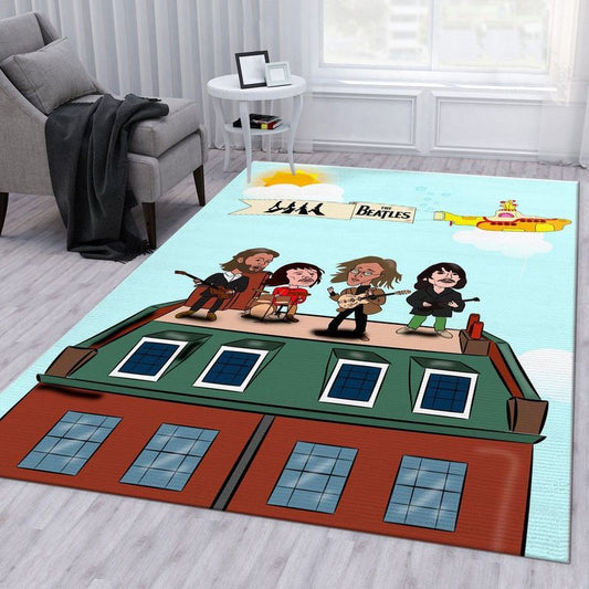 The Beattle Abbey Road Concert Carpet Area Rug