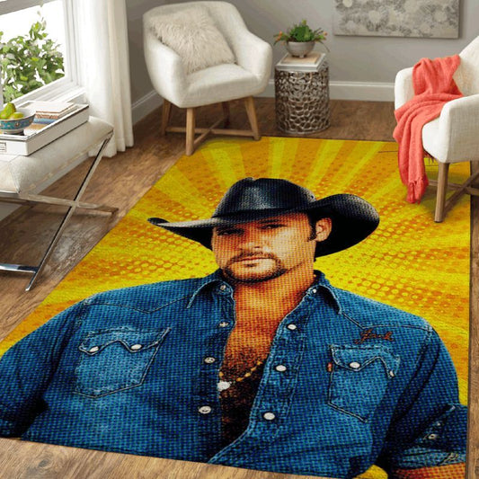 Tim Mcgraw American Singer Art Carpet Area Rug