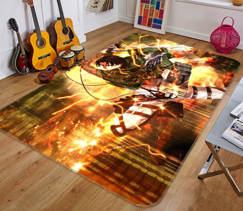 Attack On Titan Anime 40 Carpet Area Rug
