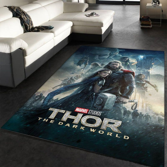 Thor The Dark World Movie Carpet Area Rug