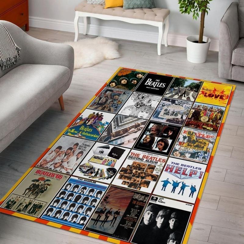 Best Of Ac The Beatles Carpet Area Rug