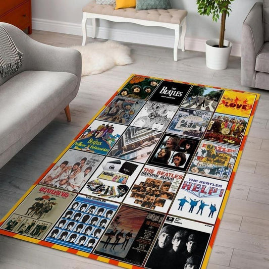 Best Of Ac The Beatles Carpet Area Rug