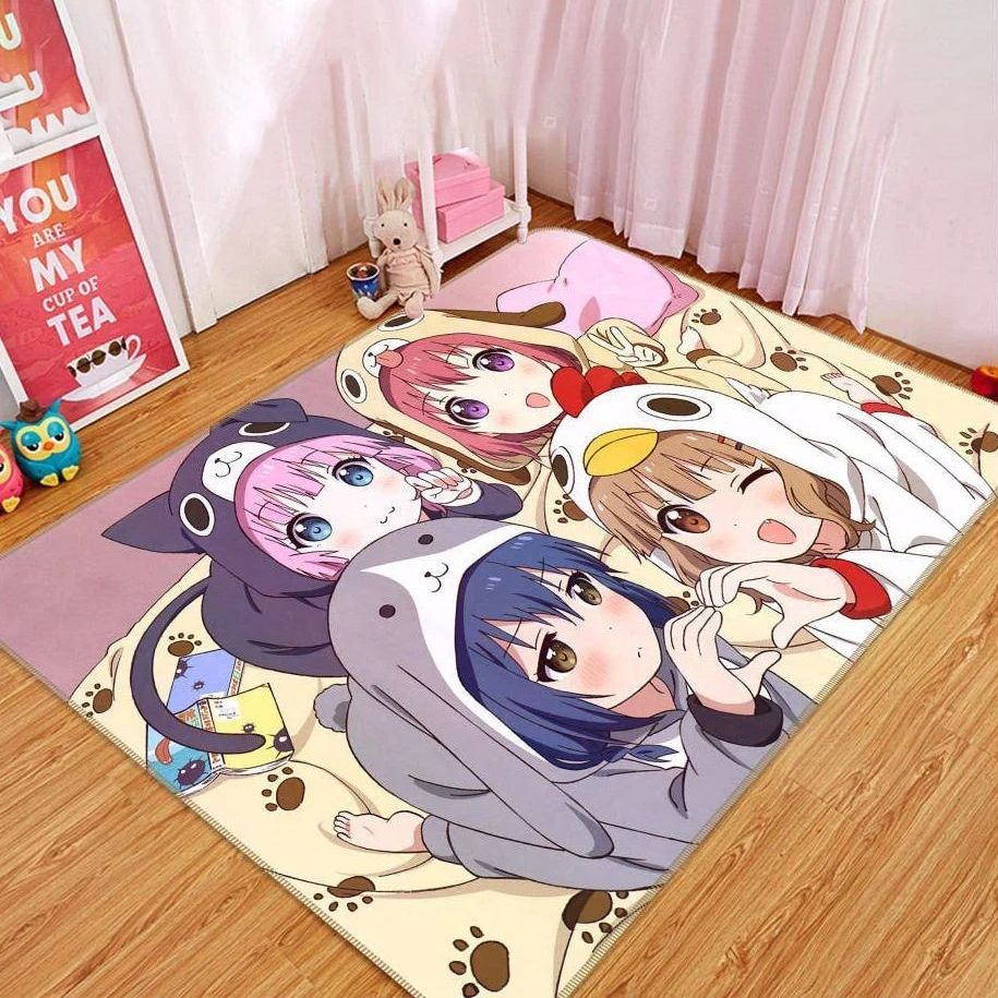 Yuruyuri Anime 4 Carpet Area Rug