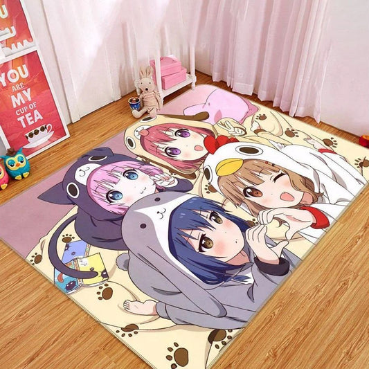 Yuruyuri Anime 4 Carpet Area Rug