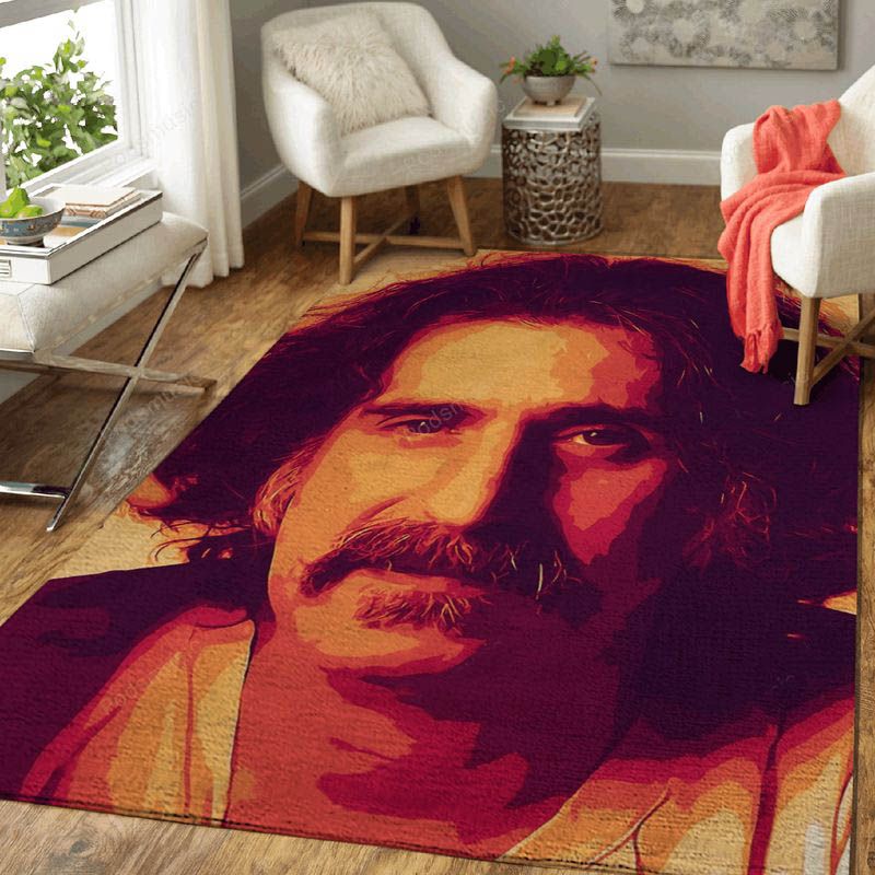 Zappa Frank Rock Music Frank Zappa Art Carpet Area Rug