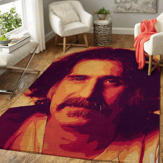 Zappa Frank Rock Music Frank Zappa Art Carpet Area Rug