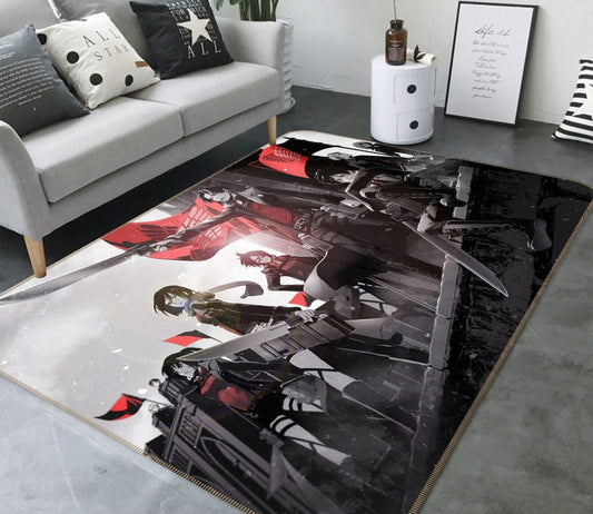 Attack On Titan Anime 25 Carpet Area Rug