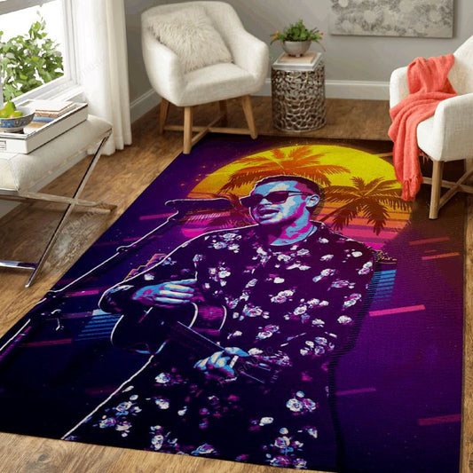 Tyler Joseph 80s Artwork Music Synthwave 80s Art Carpet Area Rug