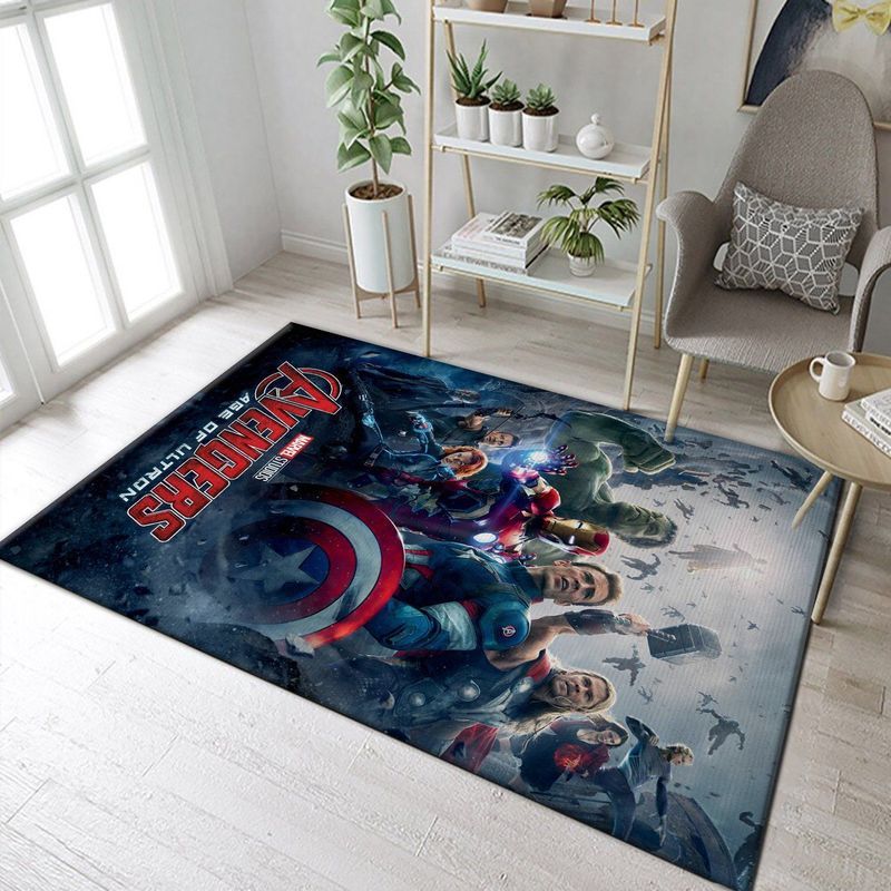 Avengers Age Of Ultron Movie Carpet Area Rug 2