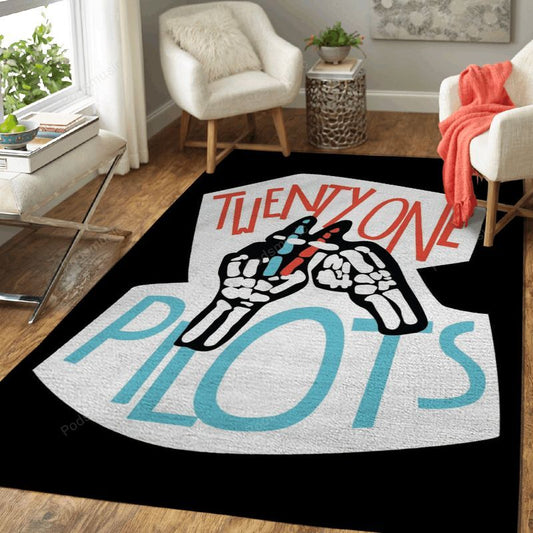 Twenty One Pilots Music Art Carpet Area Rug 2