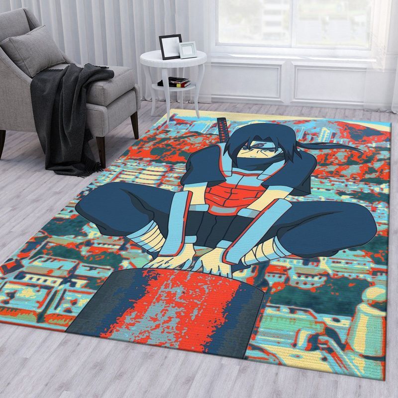 Uchiha Itachi Naruto Anime 4 Carpet Area Rug