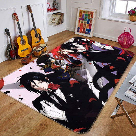 Black Butler Anime 3 Carpet Area Rug