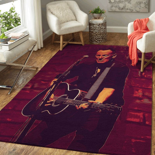 Bruce Springsteen Rock Music Art Carpet Area Rug 2
