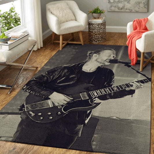Thom Yorke Legend Music Art Carpet Area Rug
