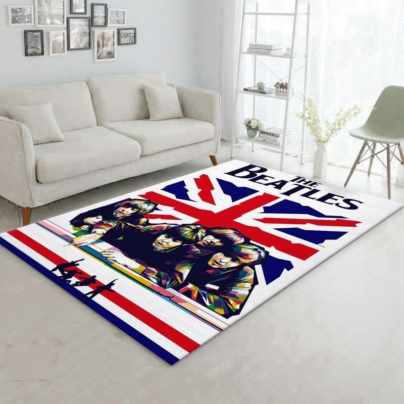 Amazing The Beatles Popart Carpet Area Rug