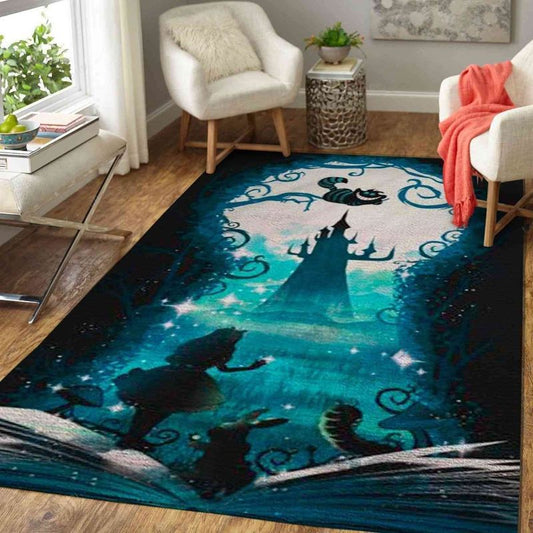 Book Of Wonderland Alice In Wonderland Carpet Area Rug