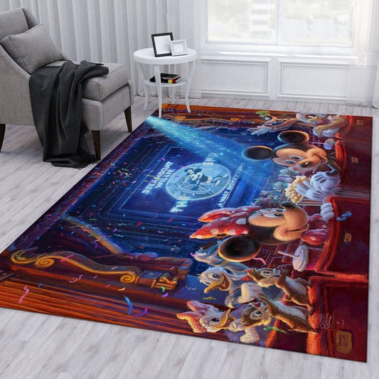 90 Years Of Mickey Disney Carpet Area Rug