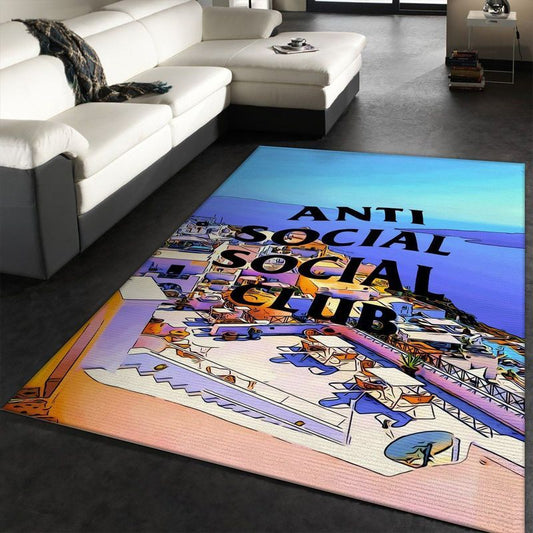 Anti Social Social Club Carpet Area Rug