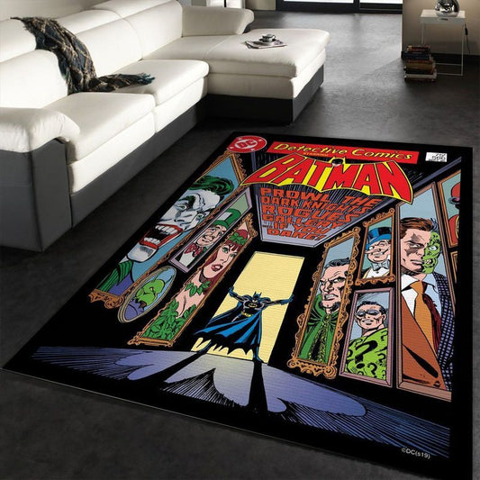 Batman Dark Knight Rogue Gallery Carpet Area Rug