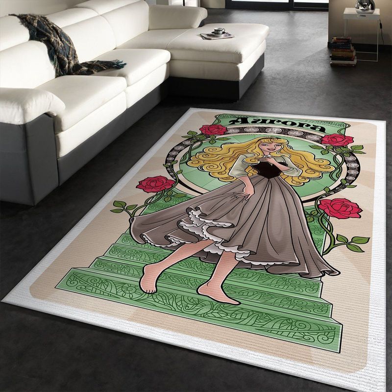 Aurora Disney Princess Characters Disney Movies 1 Carpet Area Rug