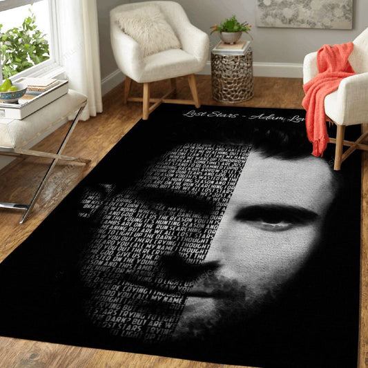 Adam Levine Maroon 5 Lost Stars Music Legend Art Carpet Area Rug