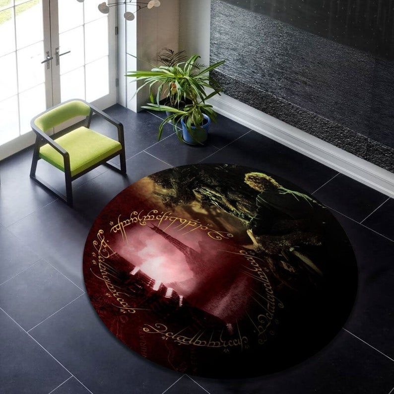 The Lord of the Ring 21 Round Carpet Area Rug