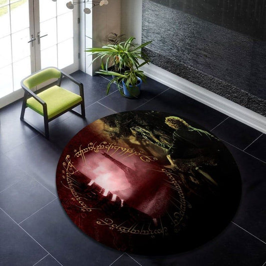 The Lord of the Ring 21 Round Carpet Area Rug