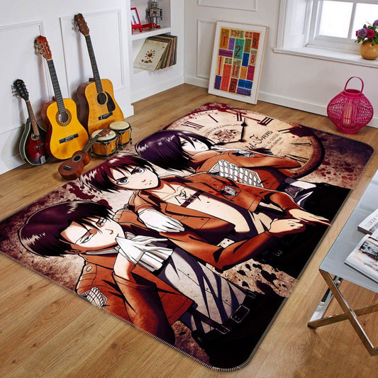 Attack On Titan Anime 28 Carpet Area Rug