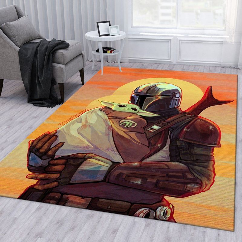 Baby Yoda Ver13 Carpet Area Rug