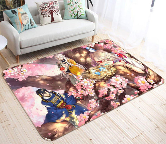Touken Ranbu Anime 1 Carpet Area Rug