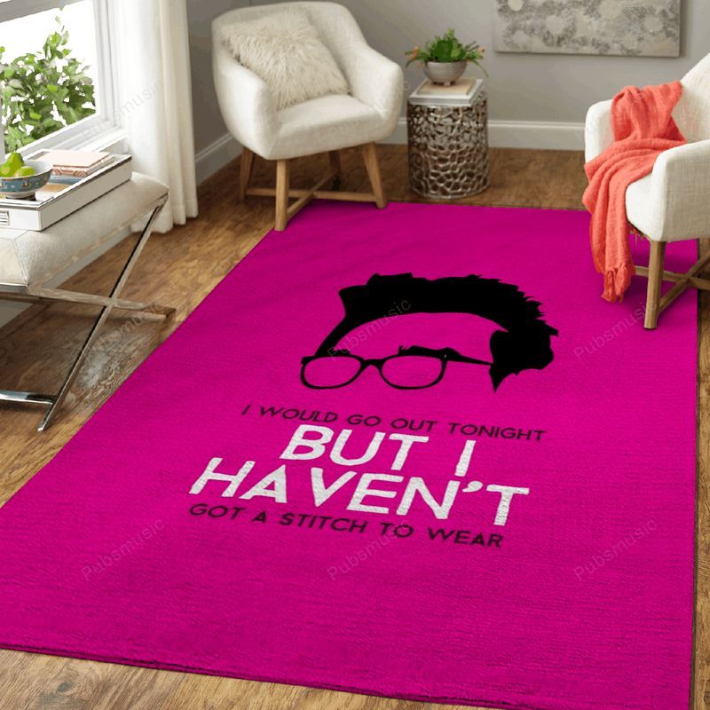 The Smiths Stitch To M Music Icons Art Carpet Area Rug