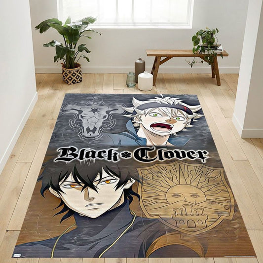 Black Clover Teaser Carpet Area Rug