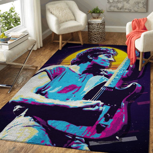 Bruce Springsteen The Boss Art II Carpet Area Rug